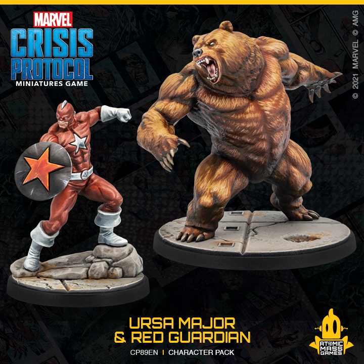 Ursa Major & Red Guardian - Marvel Crisis Protocol