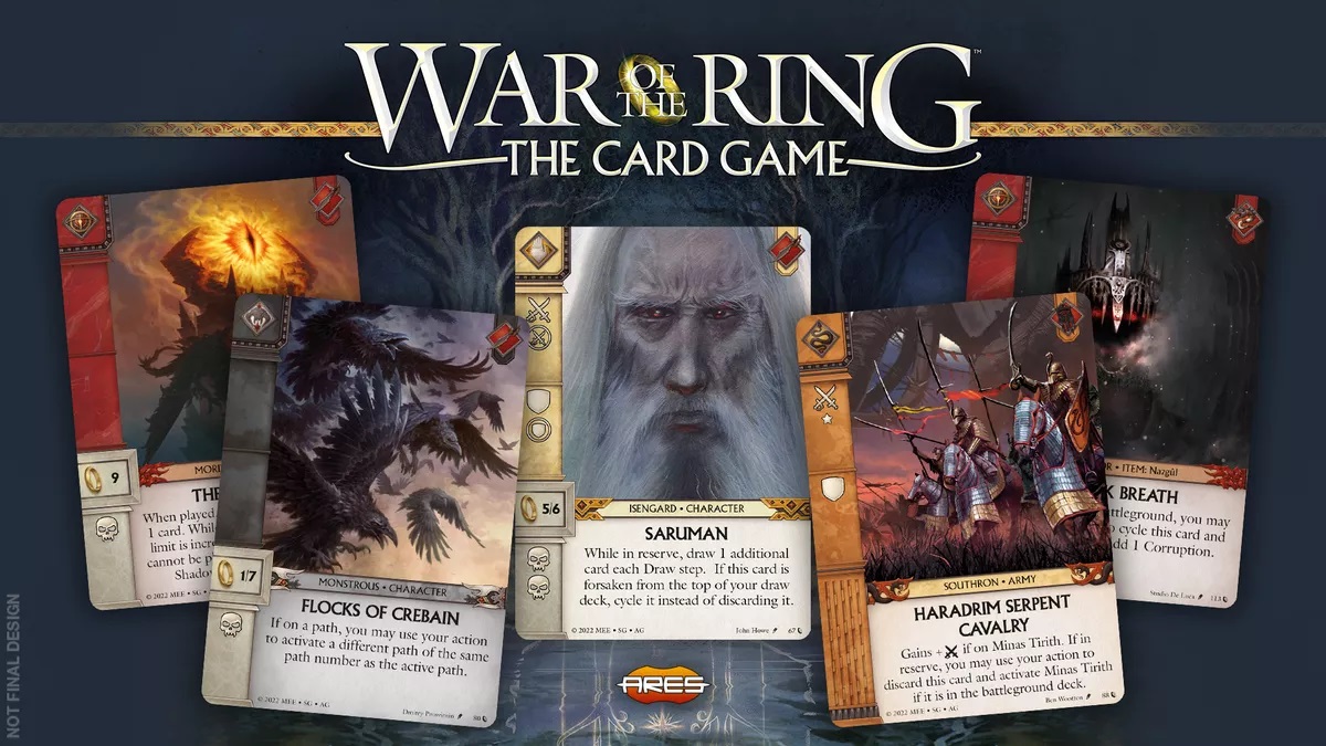 War Of The Ring The Card Game Preview #1 - Ares Games