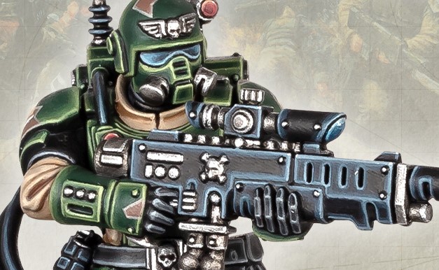10 Kasrkin Finecast – Warhammer 40k – Astra Militarum – Gardes Impériaux