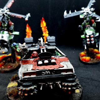 Drive faster Doc the games workshop lawyers are after us