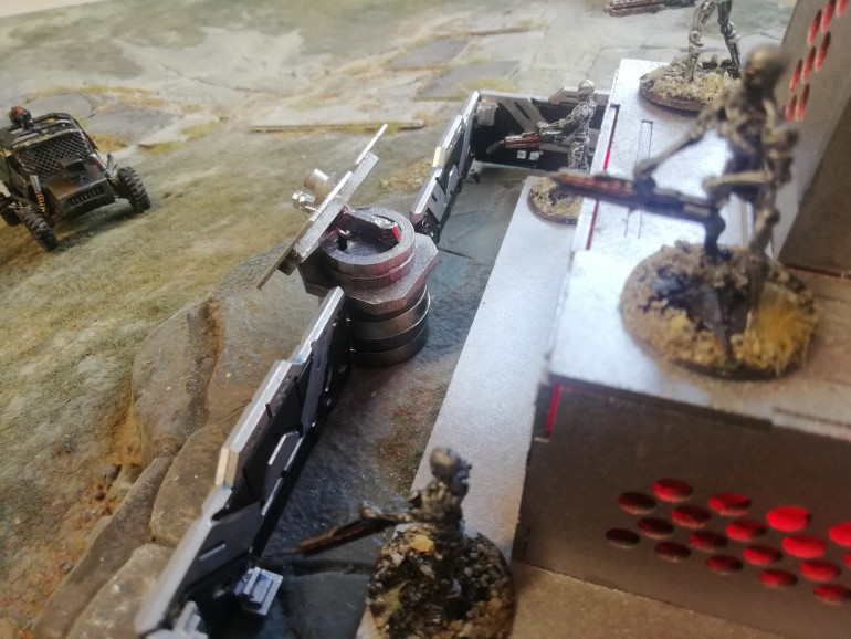Gun turret and pylon