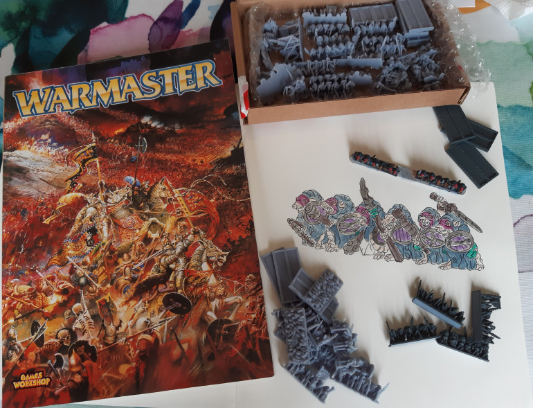Warmaster came out just as I was turning away from the hobby. I hope to revisit the game with this project, as well as probably looking into Fantastic Battles too