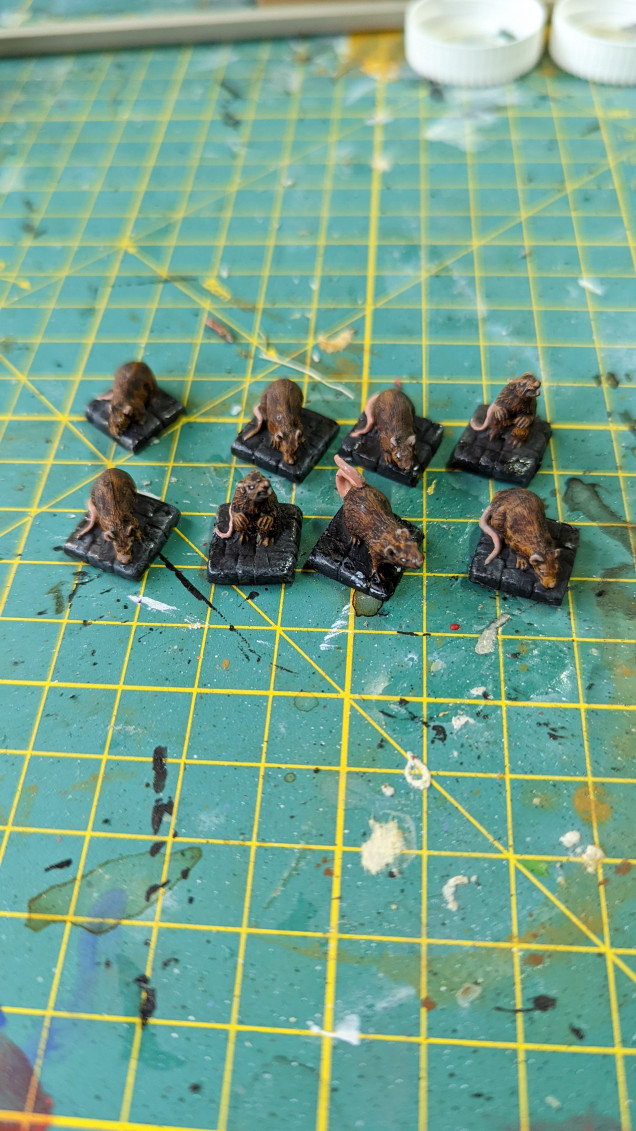 Reaper miniatures giant rats