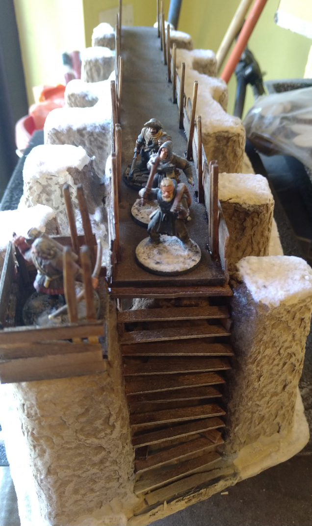 Added some of my Frostgrave Soldiers for size. Not sure the sides are high enough.