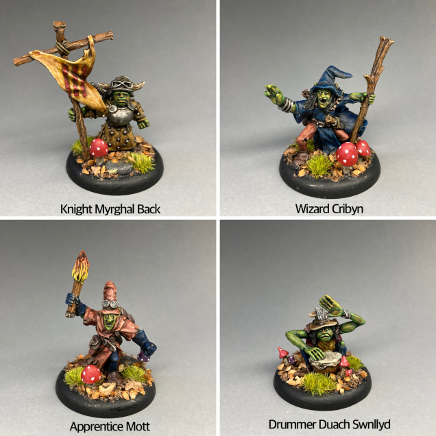 Four Goblins from the Borderlands