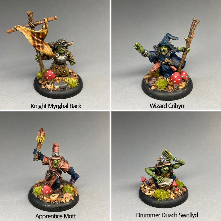 Four Goblins from the Borderlands