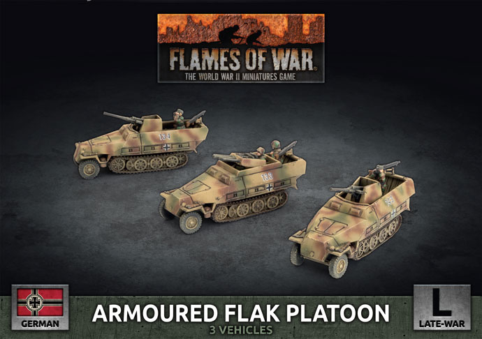 Armoured FLAK Platoon - Flames Of War