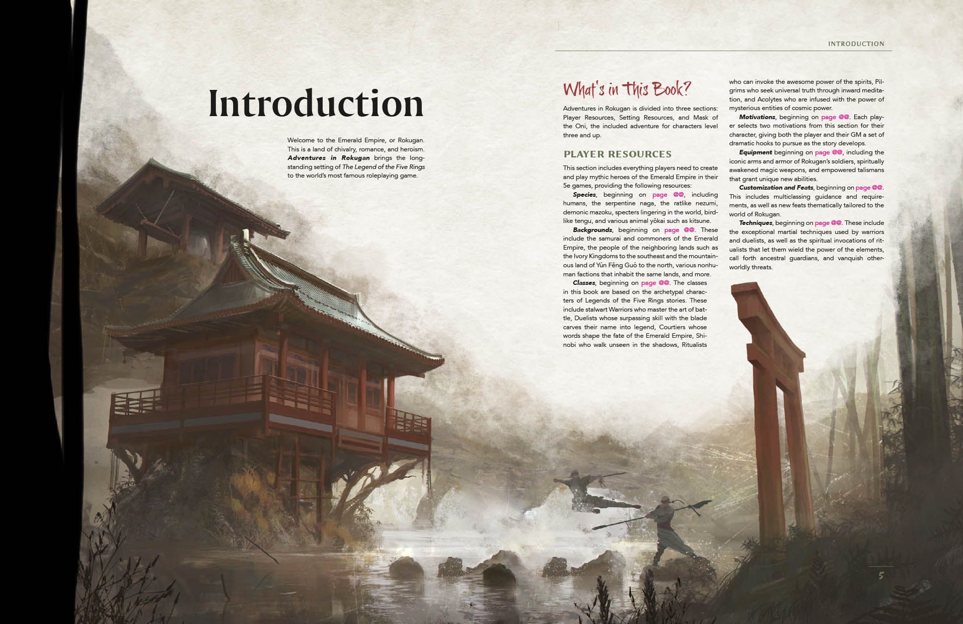 Book Introduction Preview - Adventures In Rokugan