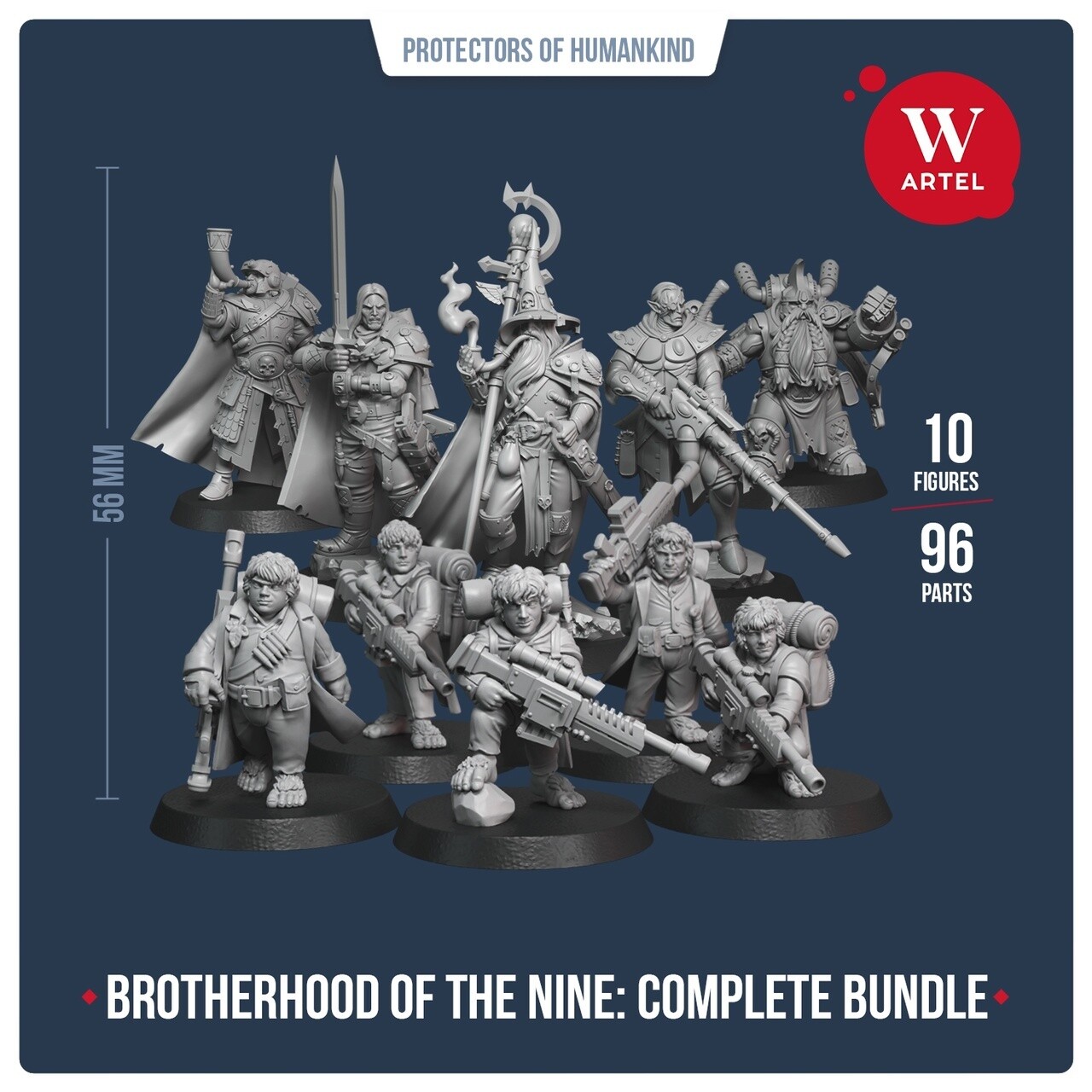 Brotherhood Of The Nine - Artel W Miniatures