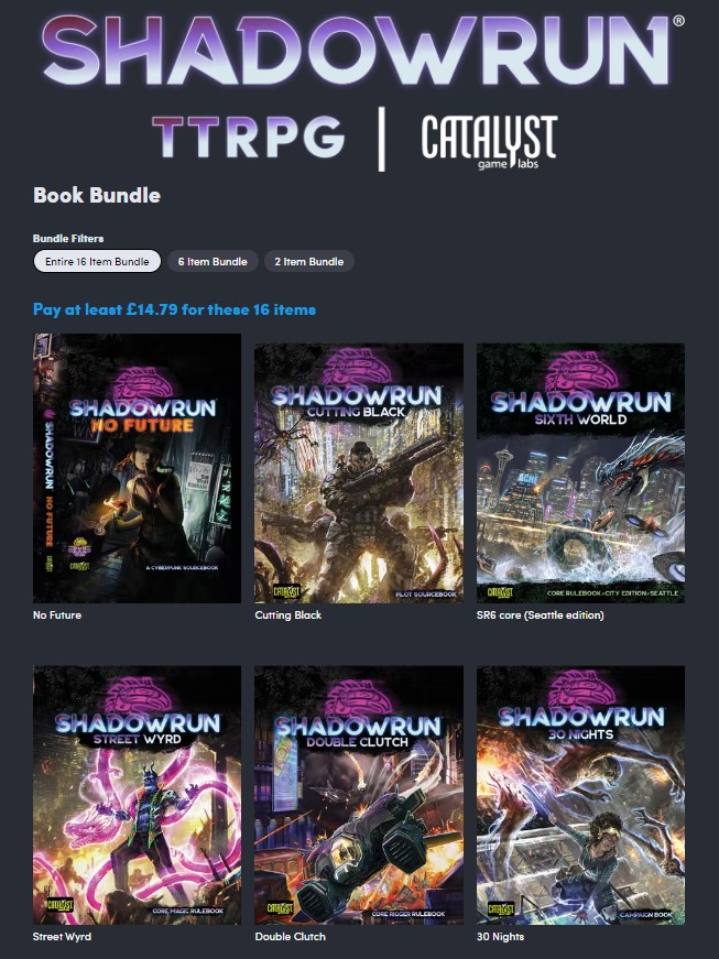 Buy Shadowrun Trilogy from the Humble Store