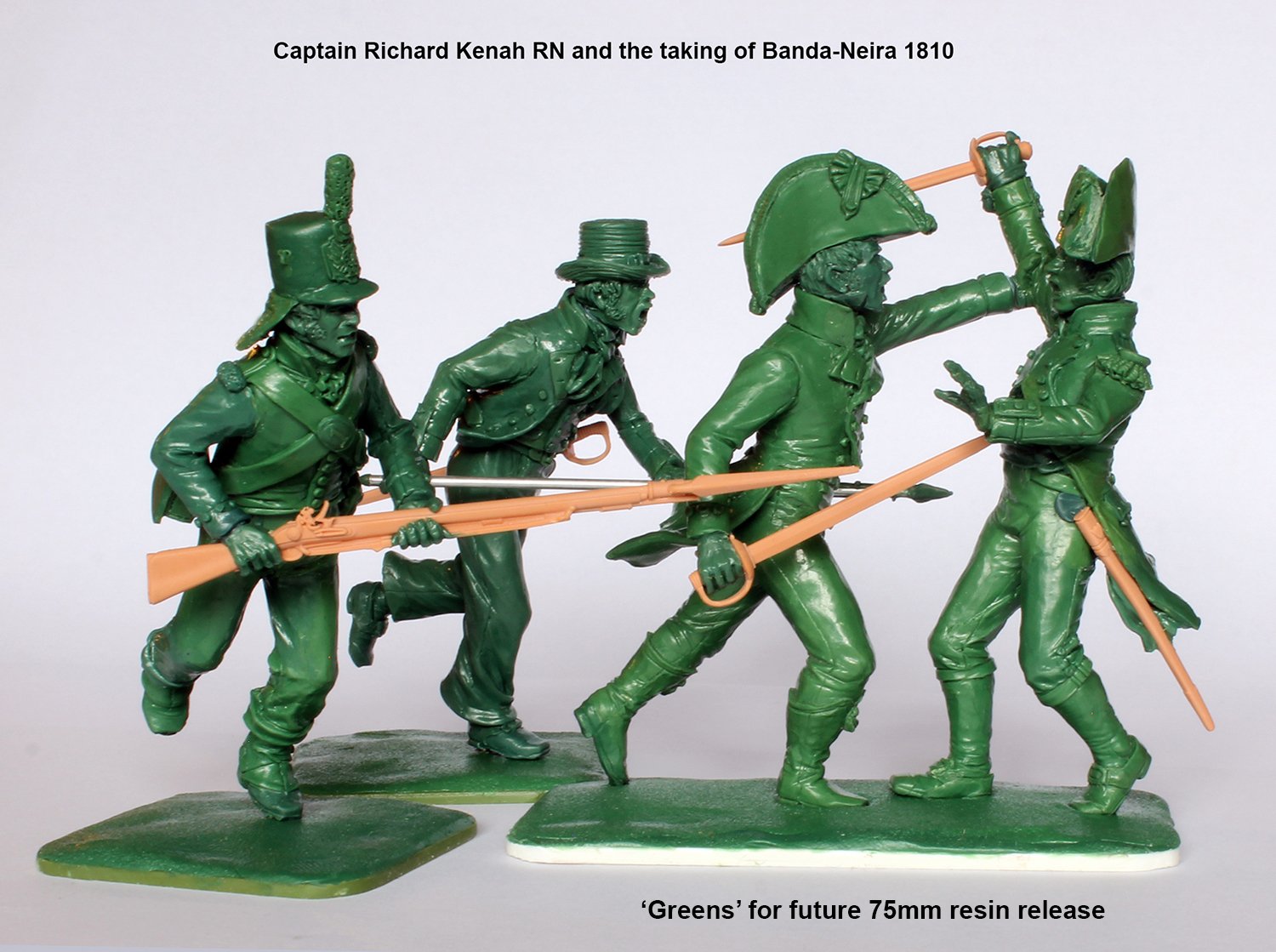 Captain Richard Kenah & The Taking Of Banda-Neira - Perry Miniatures
