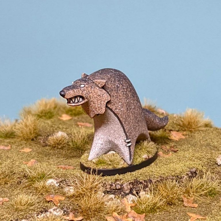 Statuesque Miniatures Head Back To The Bottom Of The Garden