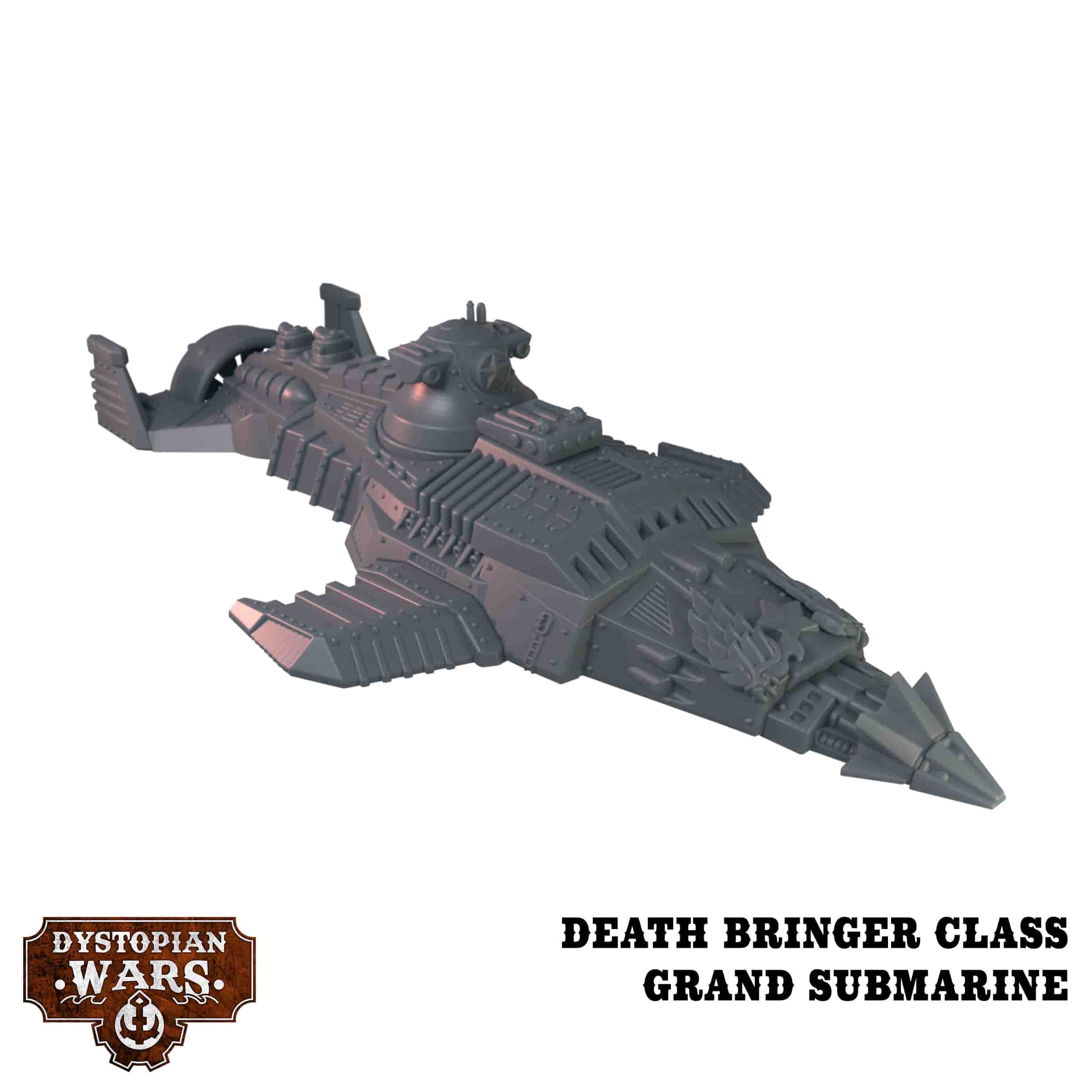 Death Bringer Class Grand Submarine - Dystopian Wars
