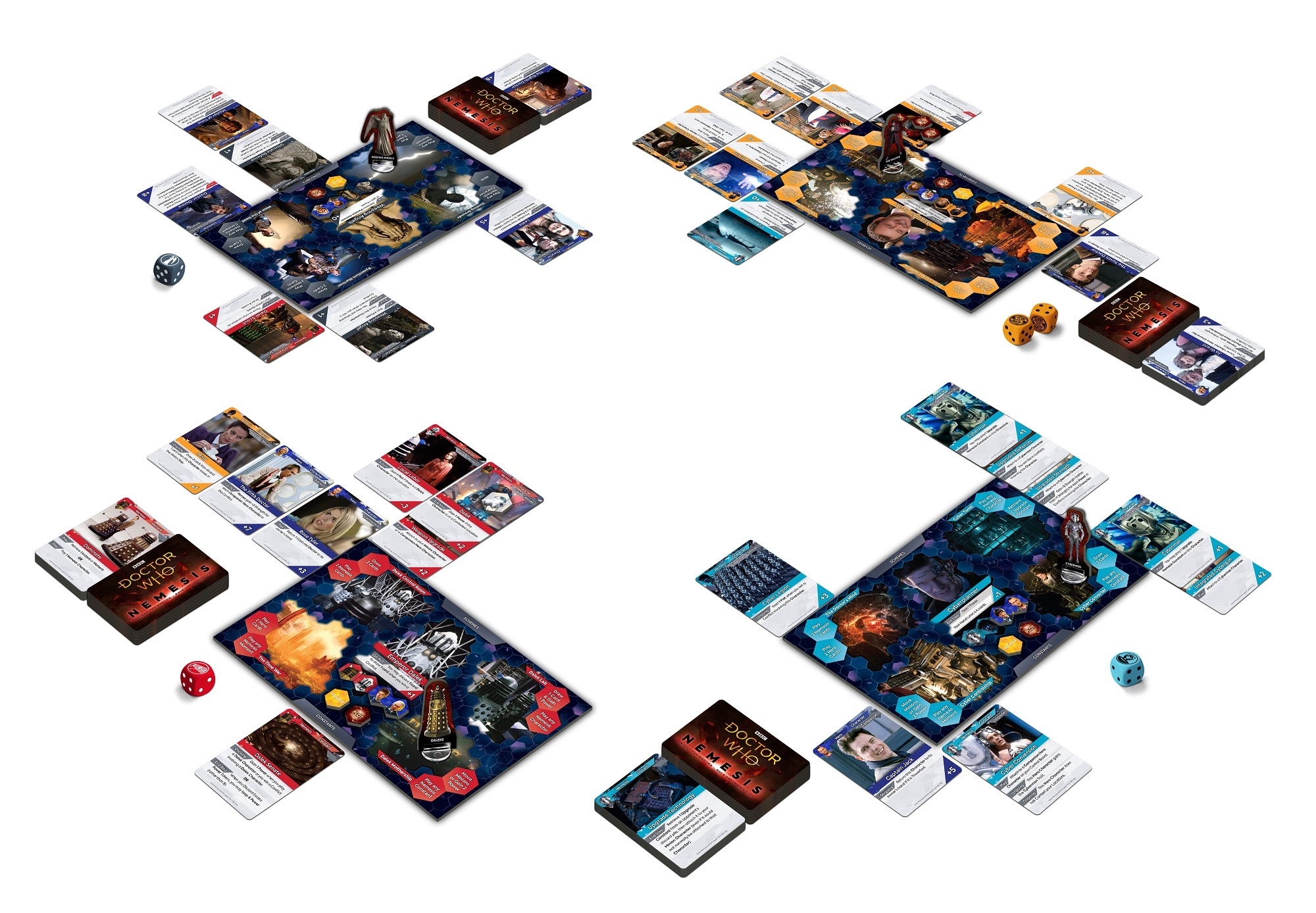 Doctor Who Nemesis Layout - Gale Force Nine