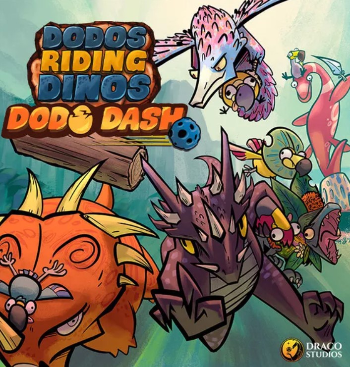 Dodos Riding Dinos reprint and new Dodo Dash expansion! by Detestable Games  — Kickstarter