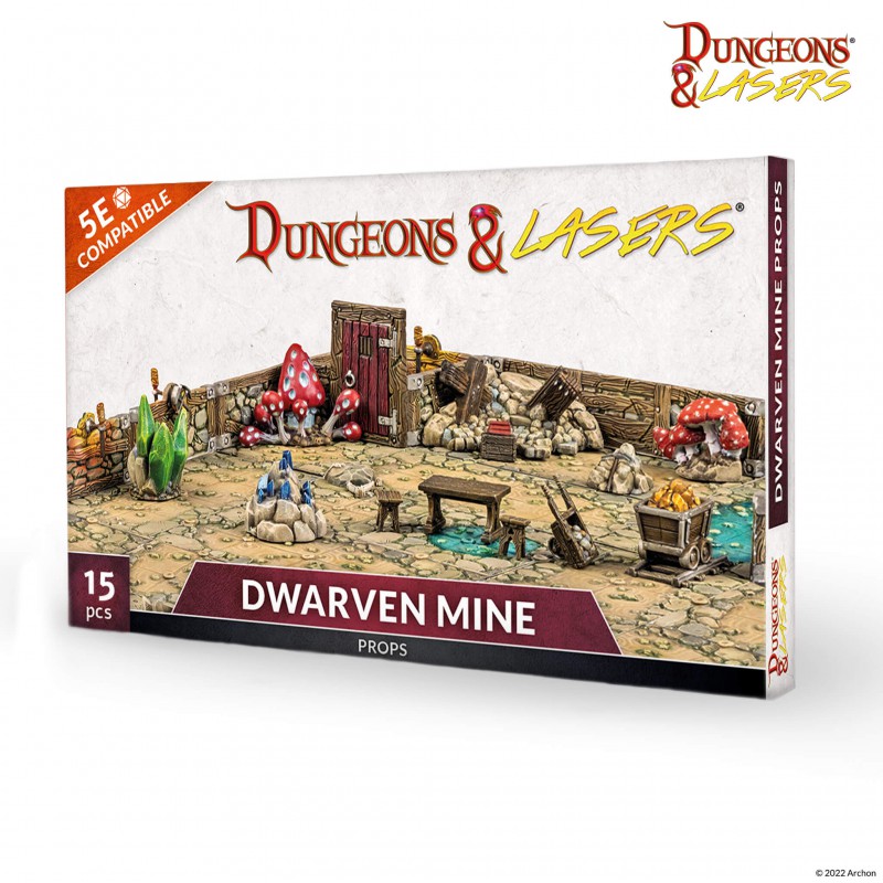 Dwarven Mine Props Set - Archon Studio