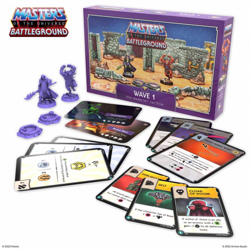 Evil Warriors Wave 1 Boxed Set - Masters Of The Universe Battleground
