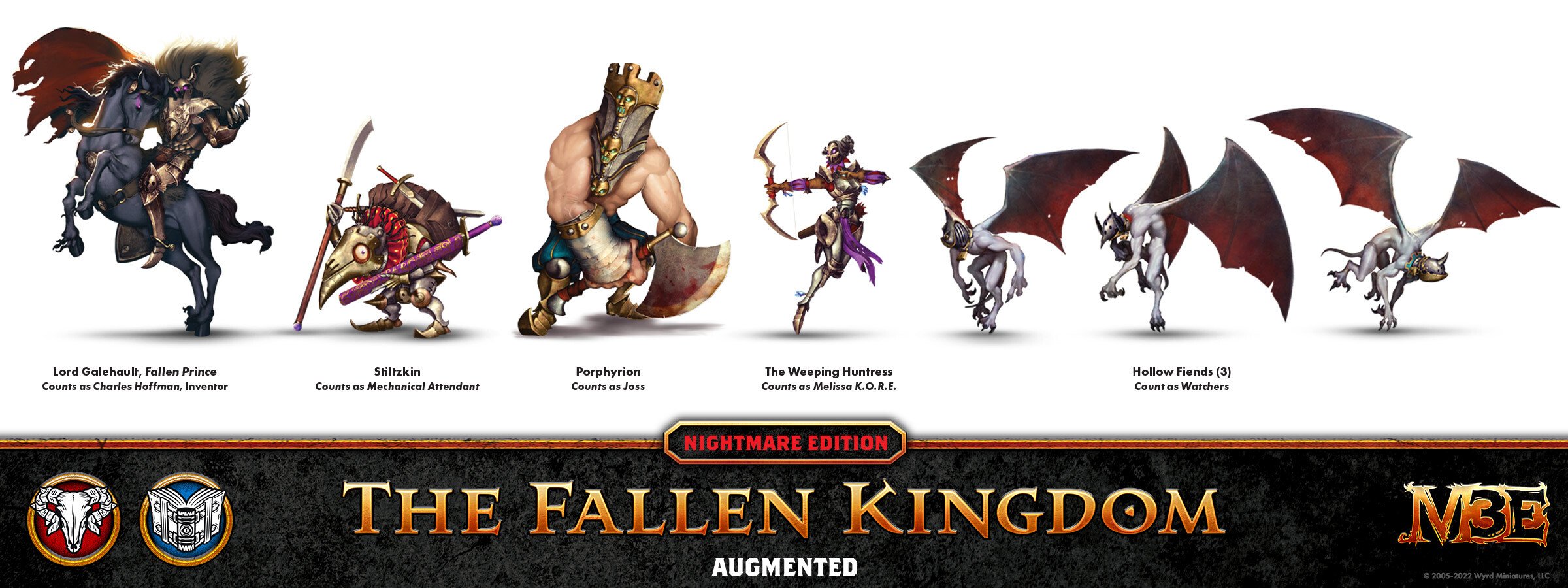 Fallen Kingdom Nightmare Edition 2022 Preview - Wyrd Games