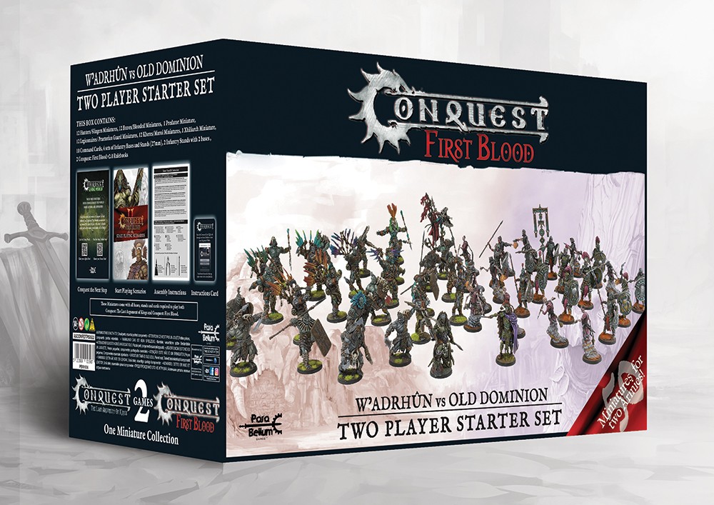 First Blood Two Player Starter Set - Conquest