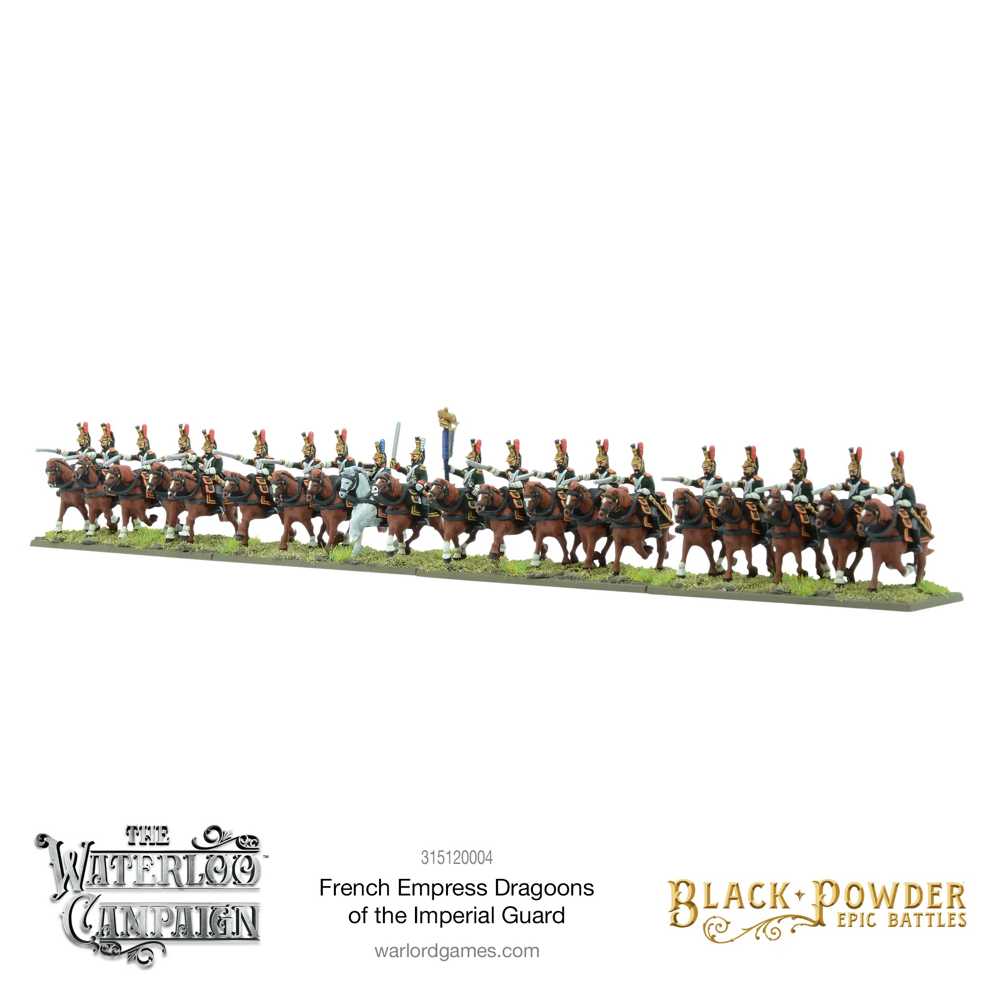 French Empress Dragoons - Black Powder Epic Battles