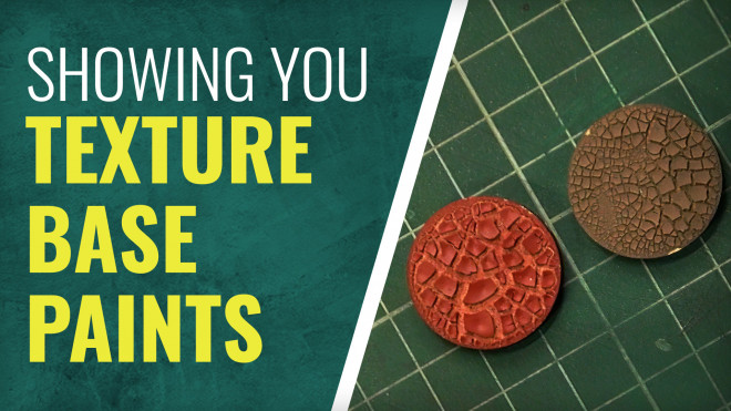 Gerry Can Show You How To Use Texture Paints For Basing