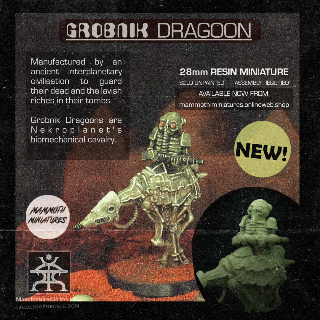 Grobnik Dragoon - Mammoth Miniatures