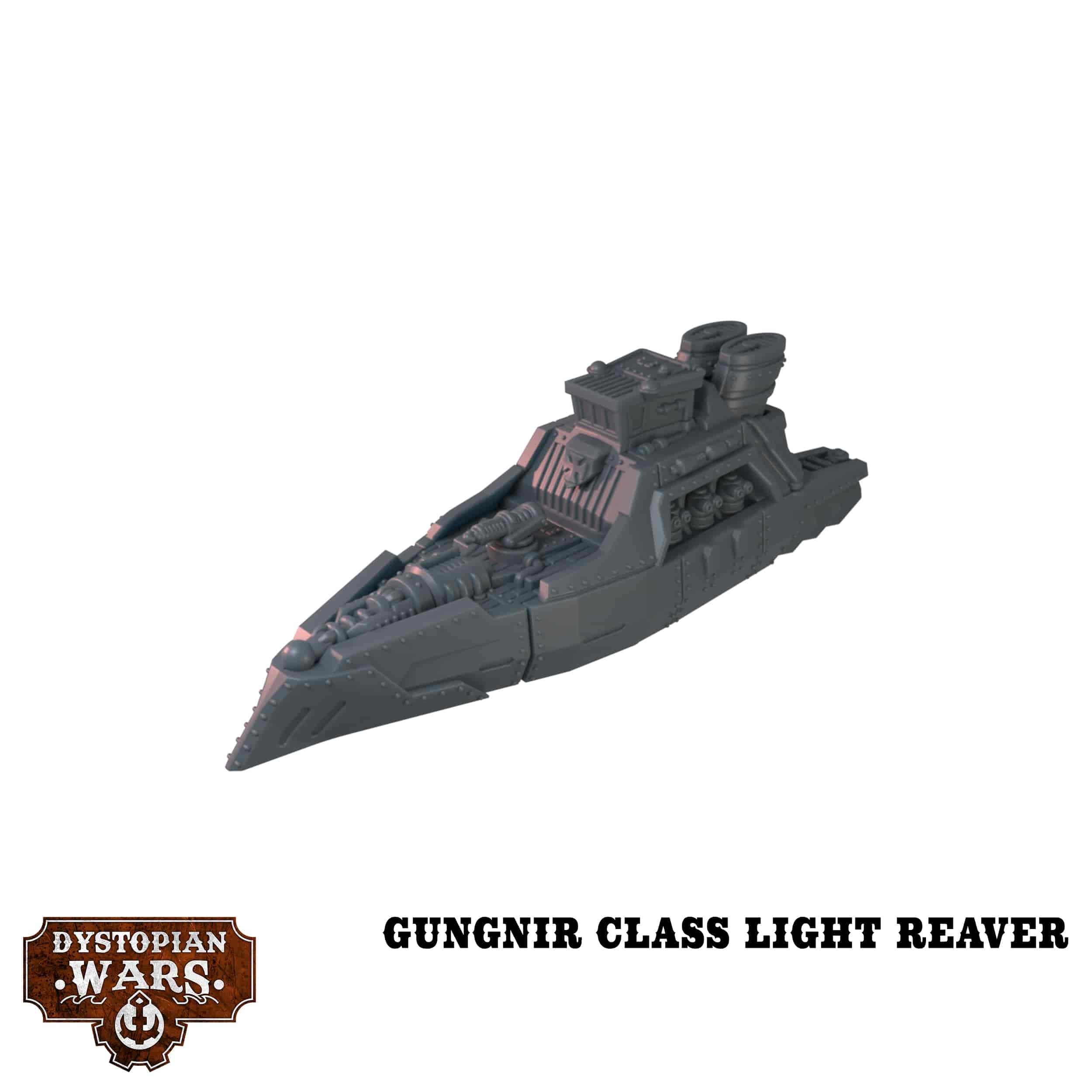 Gungnir Class Light Reaver - Dystopian Wars