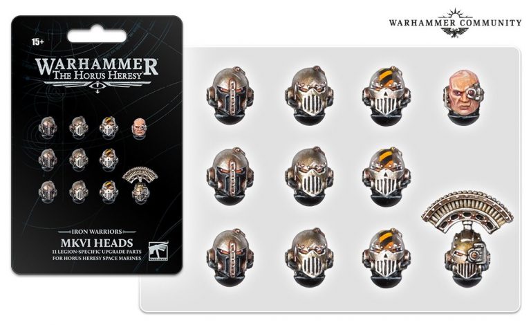 Upgrade Your Horus Heresy Iron Warriors With Helmets & More ...