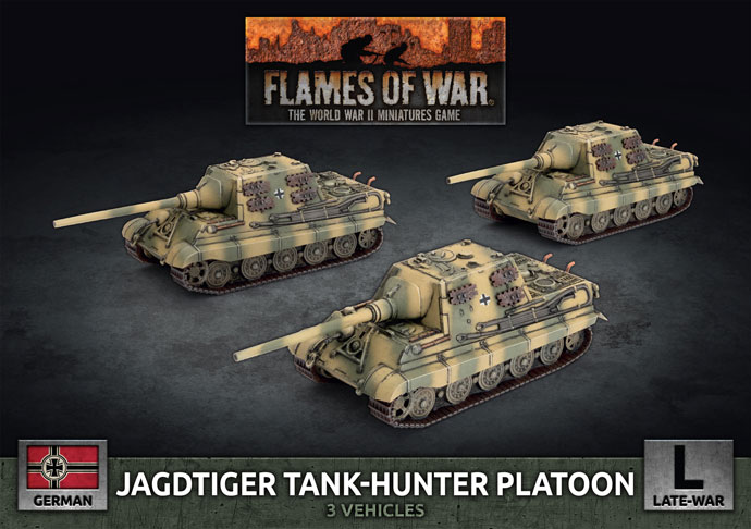Jagtiger Tank-hunter Platoon - Flames Of War