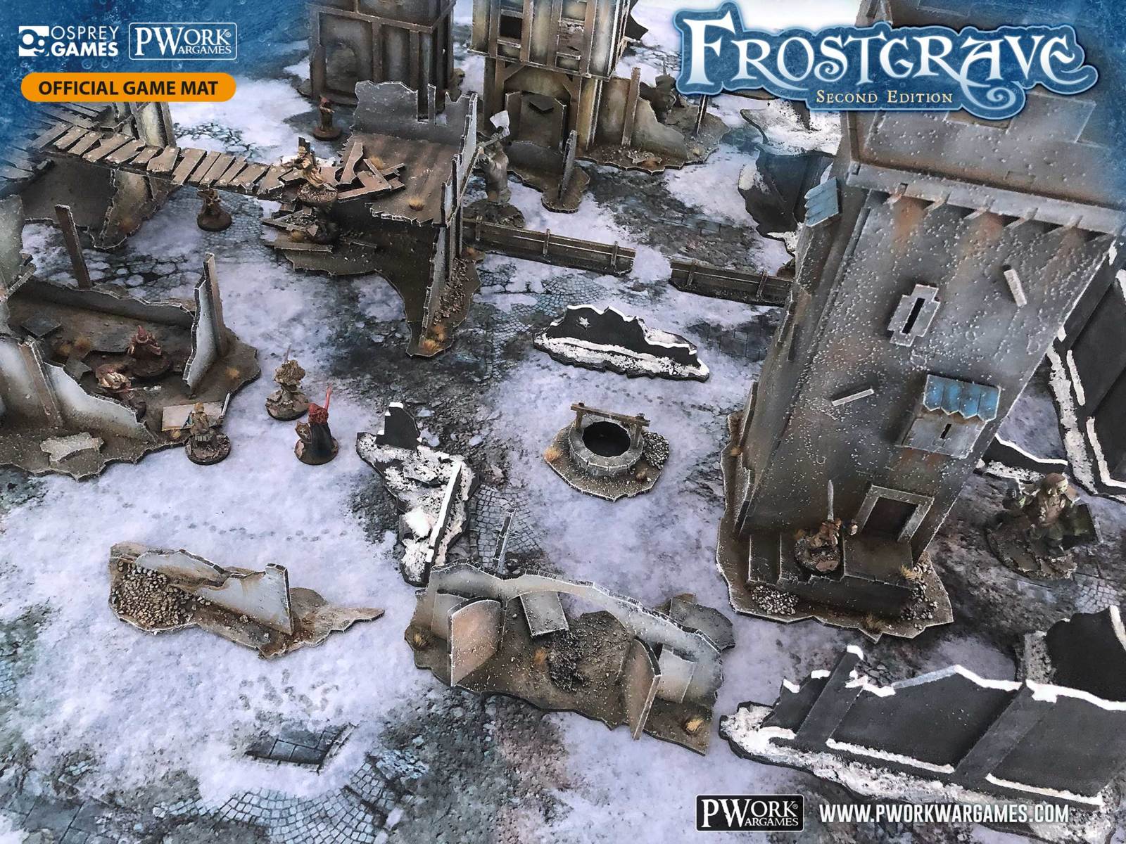 Official Frostgrave Mat Gameplay #1 - PWork Wargames