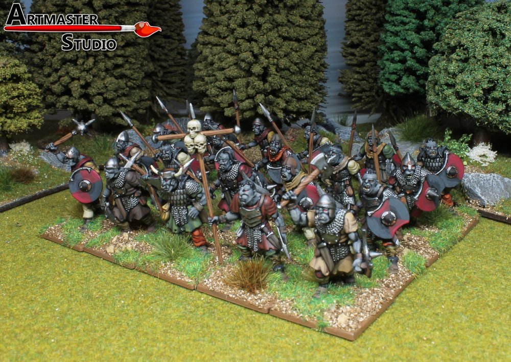 Orc Infantry Painted - North Star Military Figures