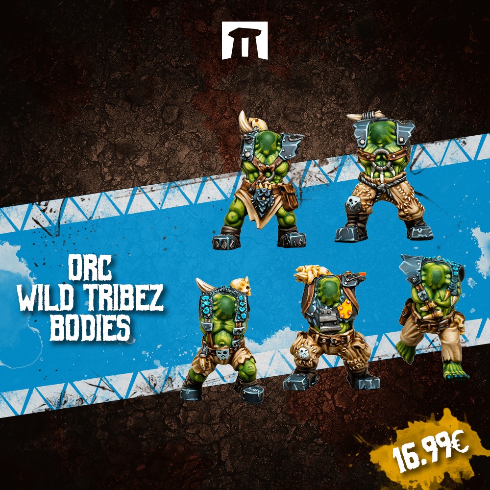 Orc Wild Tribez Bodies - Kromlech