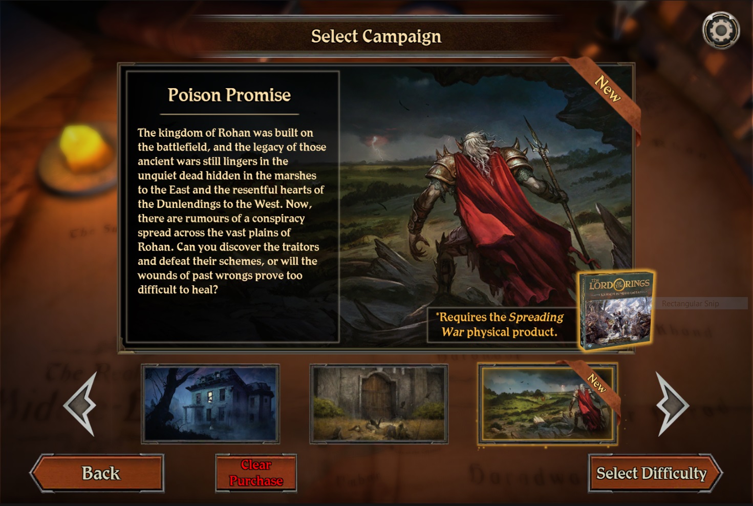 Poison Promise Campaign - Journeys In Middle-earth