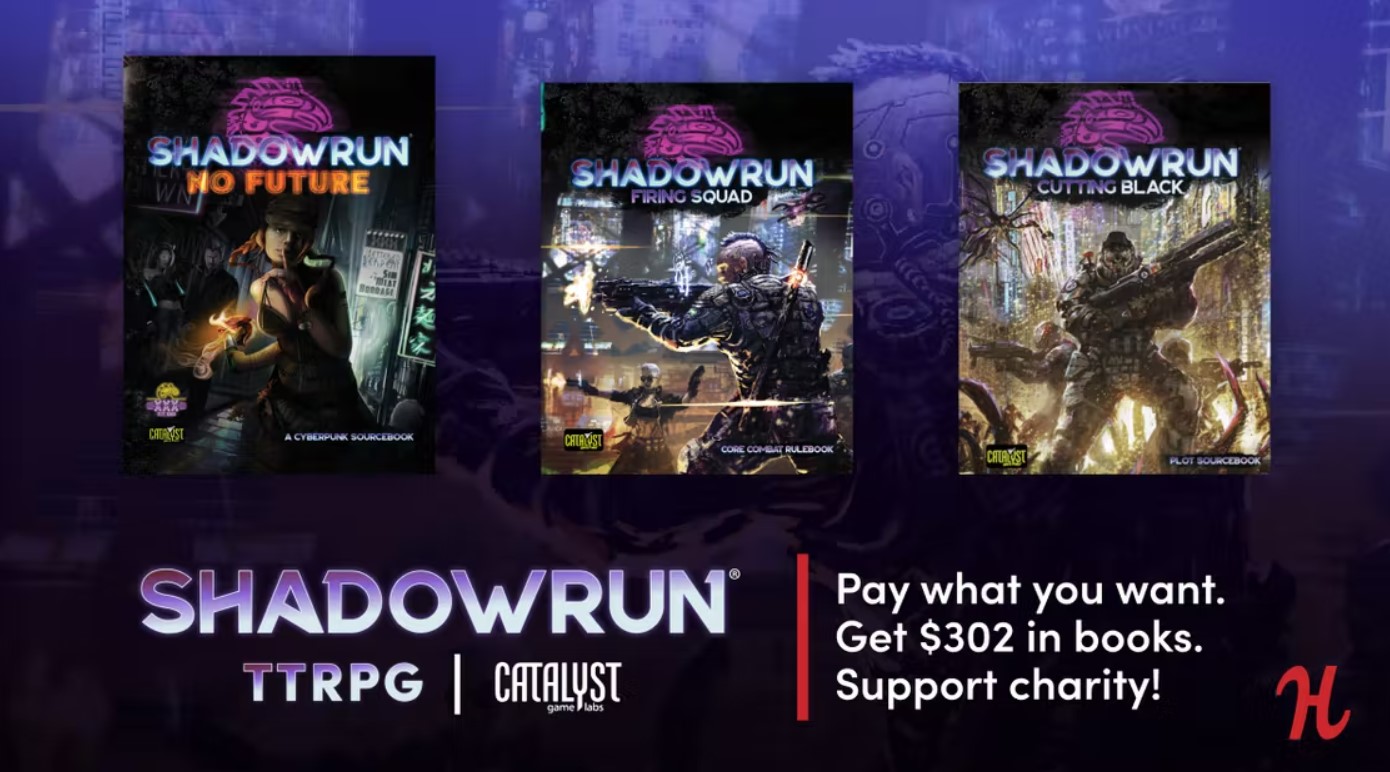 Shadowrun TTPG - Humble Bundle And Catalyst Game Labs