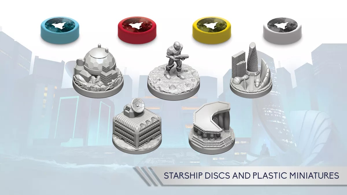 Starship Discs & Plastic Miniatures - WizKids