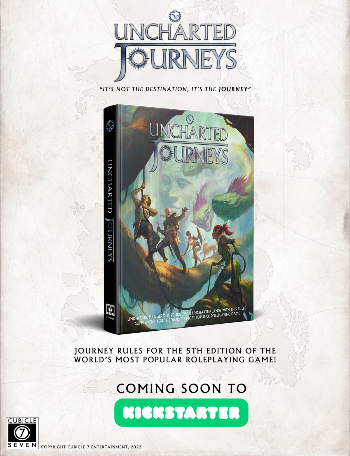 Uncharted Journeys Kickstarter - Cubicle 7