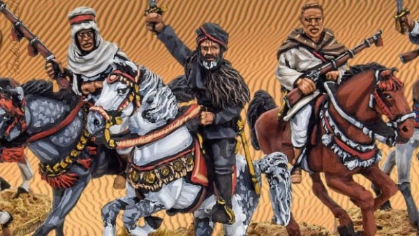 New Arab/Berber Cavalry Charges Out Of 1898 For Beau Geste