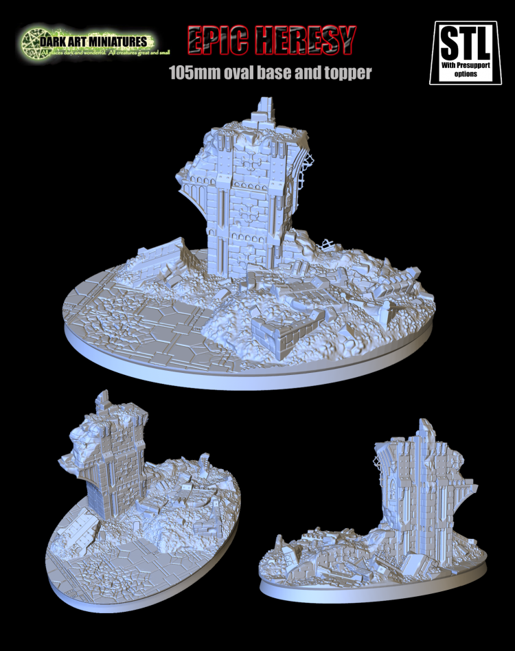 Dark Art Miniatures Venture Into 3D Printing With Epic Heresy