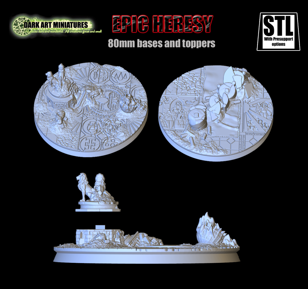 Dark Art Miniatures Venture Into 3D Printing With Epic Heresy
