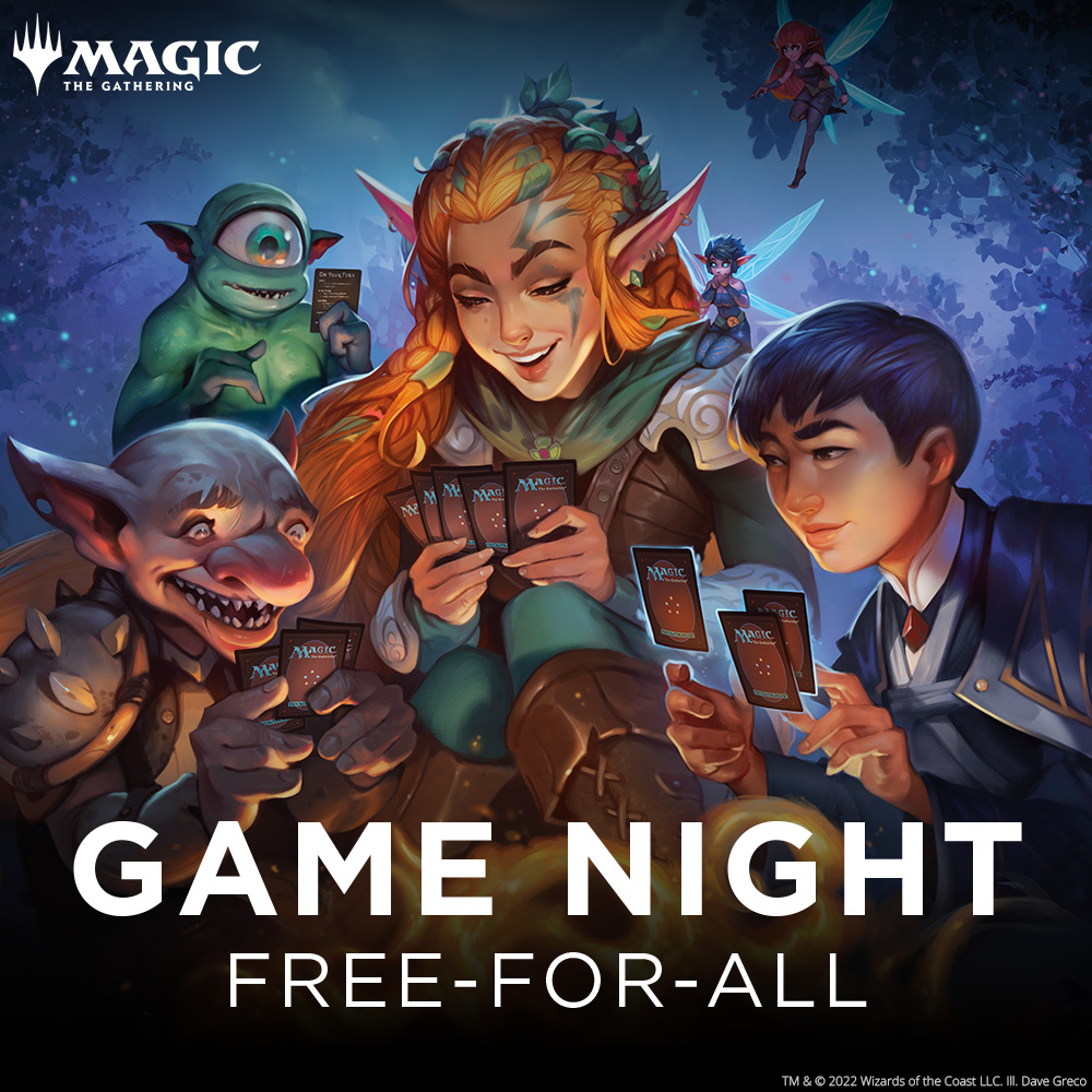 Games Night Free For All - Wizards Of The Coast
