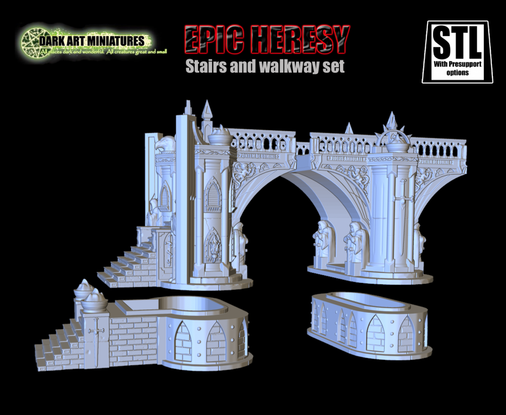 Dark Art Miniatures Venture Into 3D Printing With Epic Heresy