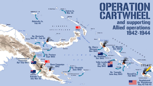 As we can see, Tulagi and Guadalcanal was just one of the initial steps in the much larger 
