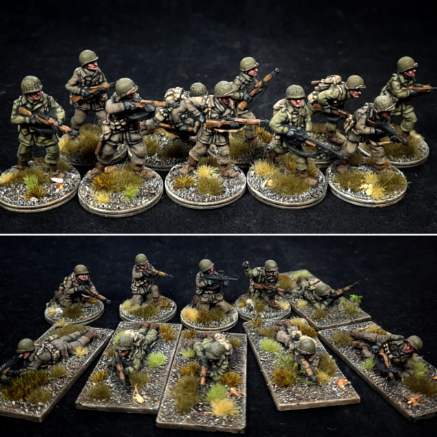 Finally... Finished the US Army 'winter' Infantry!