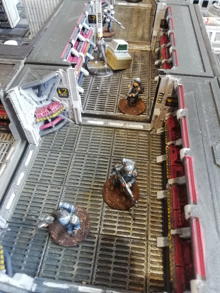 The UPP make good their escape while the marines struggle