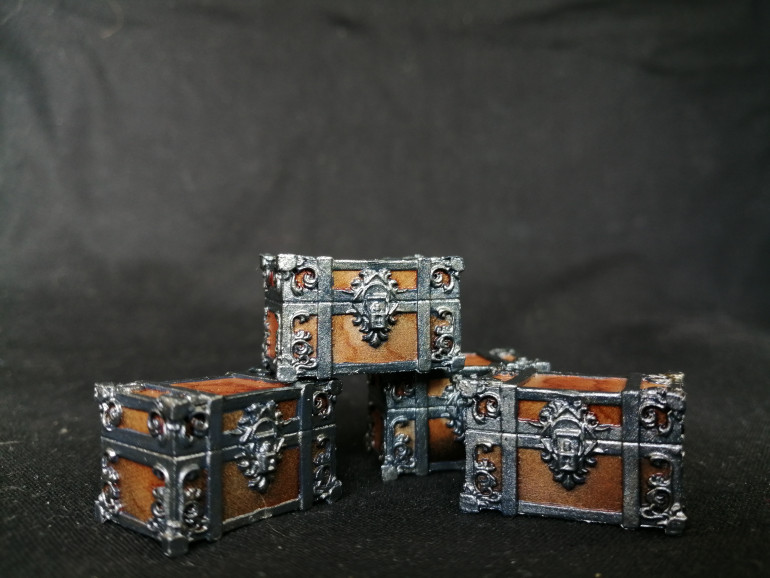Four chests - for use as objective markers