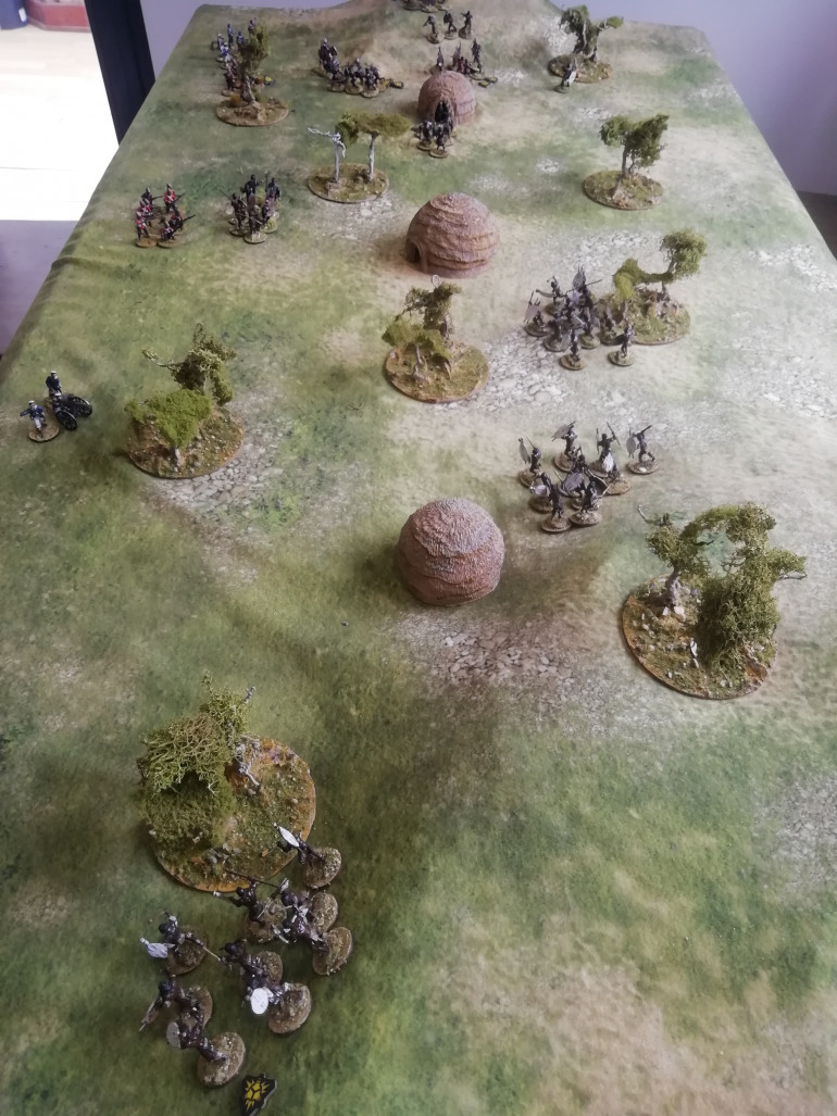 Someiw initiative slows the Zulu approach while the British safely deliver the ammunition back to their forces. 