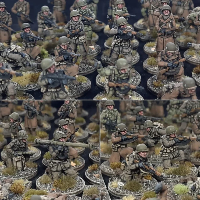 Finally... Finished the US Army 'winter' Infantry!