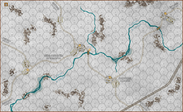 The map for today's battle.