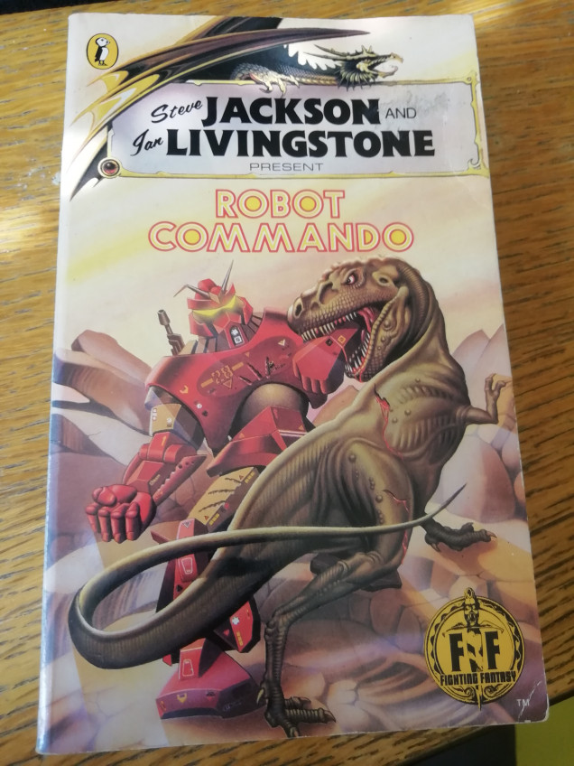 What ten year old wouldn't get excited about giant robots vs dinosaurs? I was sold on the cover alone and was one of my favorite in the science fiction outings in the series. Written by the ( other ) Steve Jackson we add rules for walking about in giant robots which we use to ranch dinosaurs in the country of Thalos. Unfortunately our warlike neighbours have invaded after releasing a pathogen that puts the whole nation to sleep apart from you. We travel the country looking for the means to defeat our enemies in the various cities that are all set up for one task, such as the city of industry and another for going on holiday too. Just like Scorpion swamp Jackson gives us the ability to revisit locations. We also have more than one way to complete the game such as trying to take down the enemy leadership or finding away to wake everyone up. So unlike most of the books in the series it doesnt end at paragraph 400. 