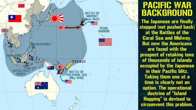 The overall situation in the Pacific, Summer of 1942 (from Ops Center Episode 16)
